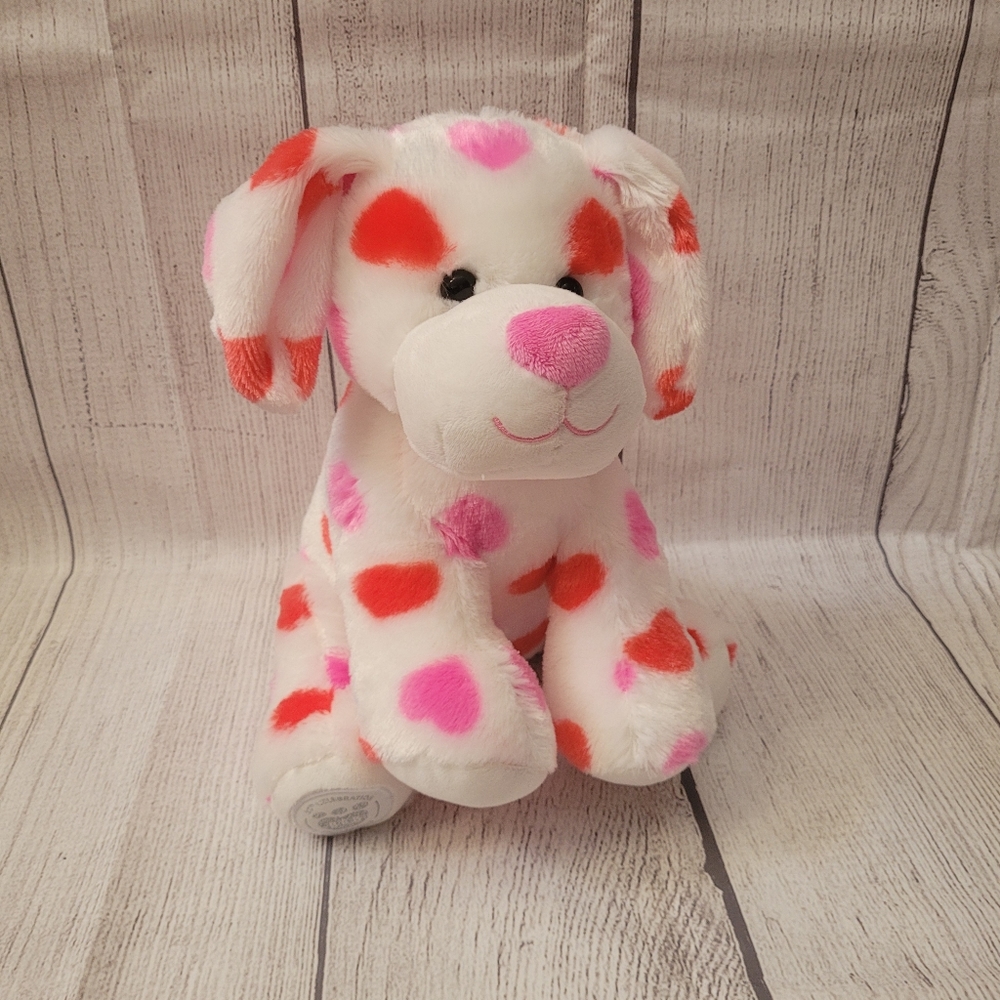 Build a Bear Hearts 4 U Pup 25th Anniversary Limited Edition 13 inch HTF